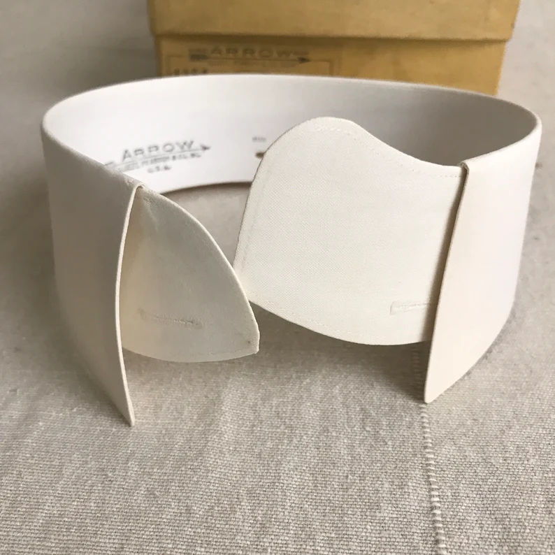 Detachable Collar: The Arrow Marcy Edwardian Pointed Collar