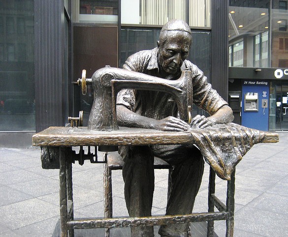 The Garment Maker by Judith Weller: A Tribute to the Immigrant Worker