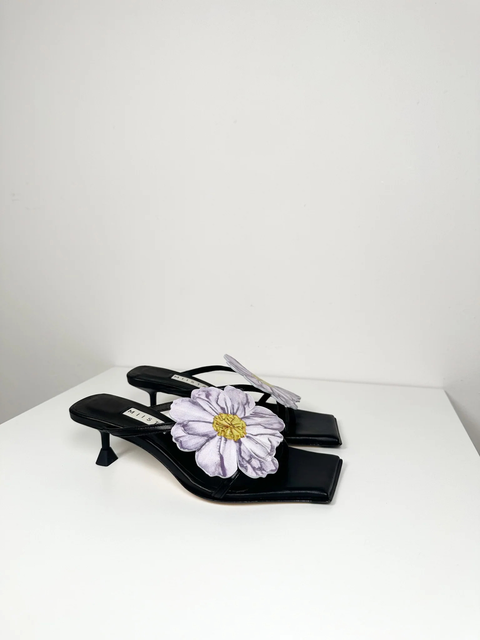 MIISTA: Lourdes Black Sandals