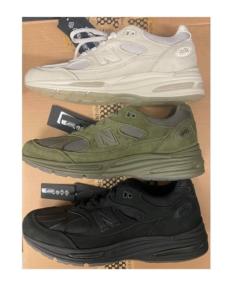 The Stone Island x New Balance 991v2 “Ghost”