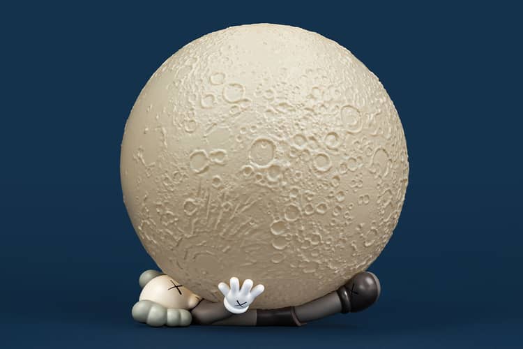 KAWS and AllRightsReserved to Release the “BIG MOON” Lamp