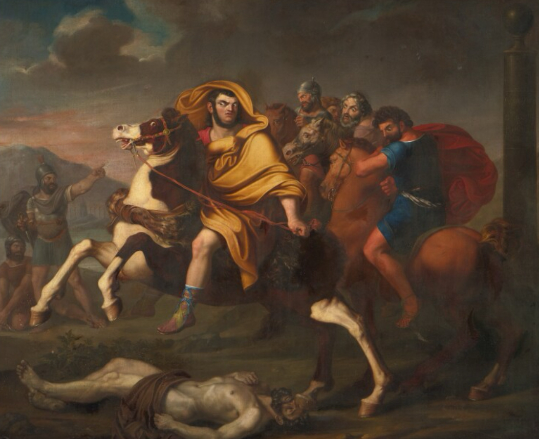 Nero’s Desperation and the Fall of a Dynasty: An  Analysis of “Emperor Nero Fleeing With His Entourage