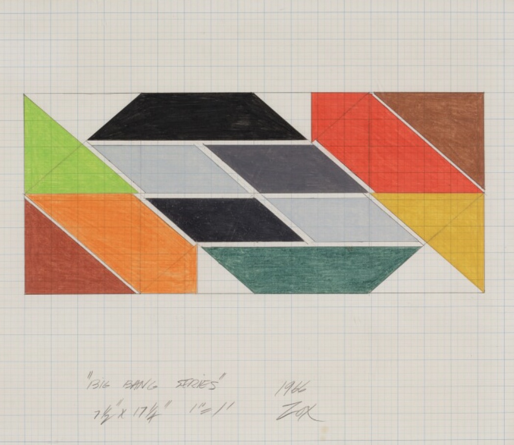 Larry Zox’s “Big Bang Theory”: A Masterpiece of Geometric Abstraction
