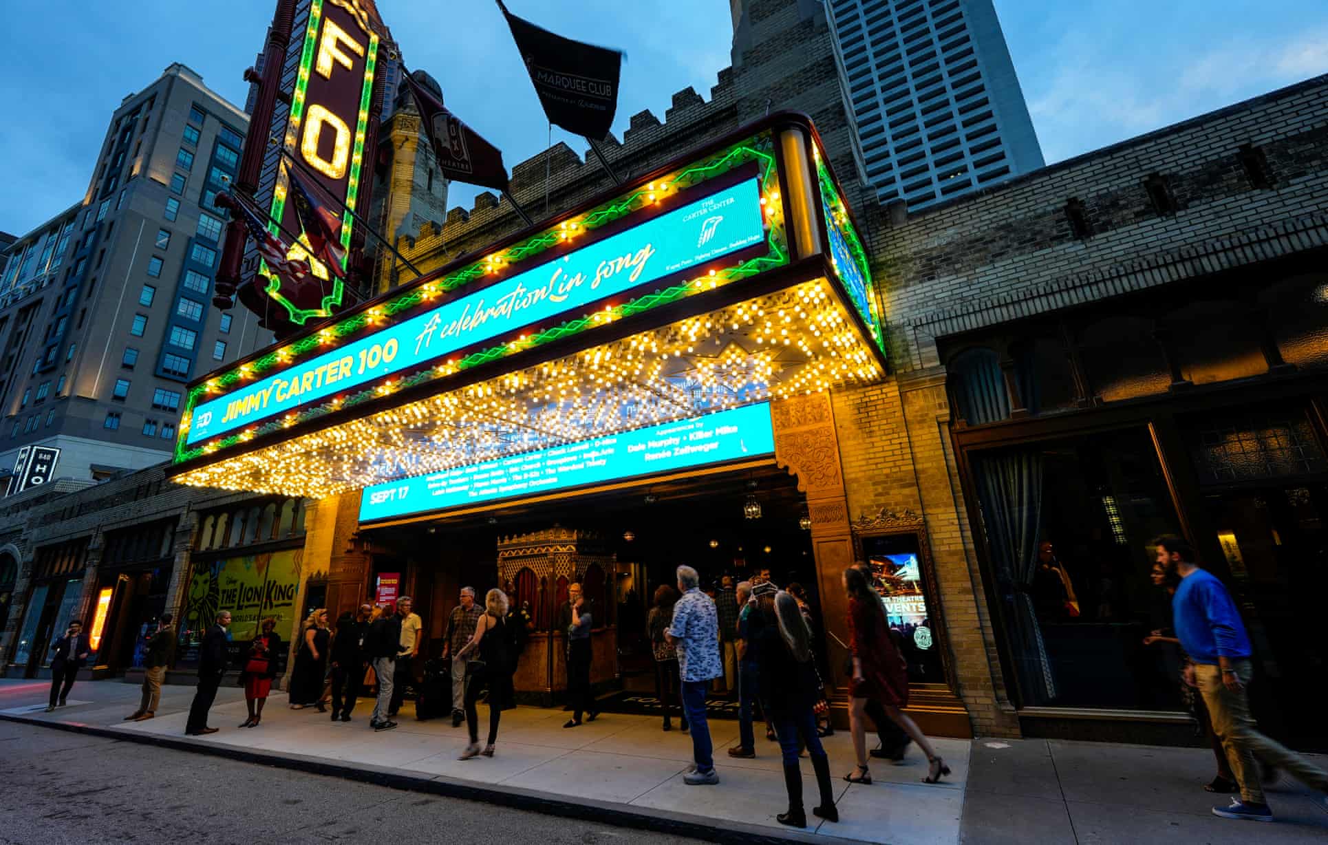 Stars Shine in Atlanta to Celebrate Jimmy Carter’s 100th Birthday at the Fox Theater