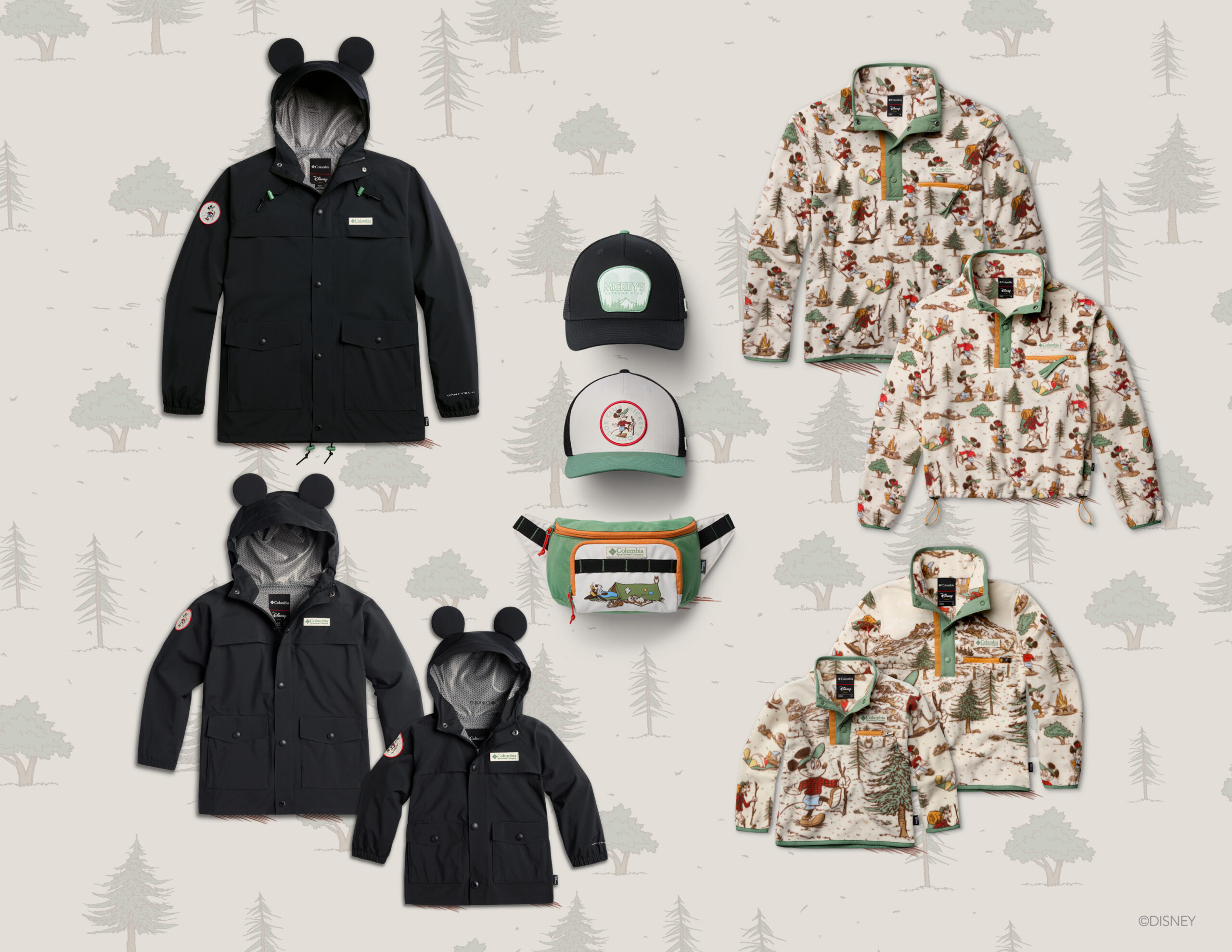 Disney & Columbia Launch New Mickey’s Outdoor Club Collection: A Blend of Nostalgia and Outdoor Adventure