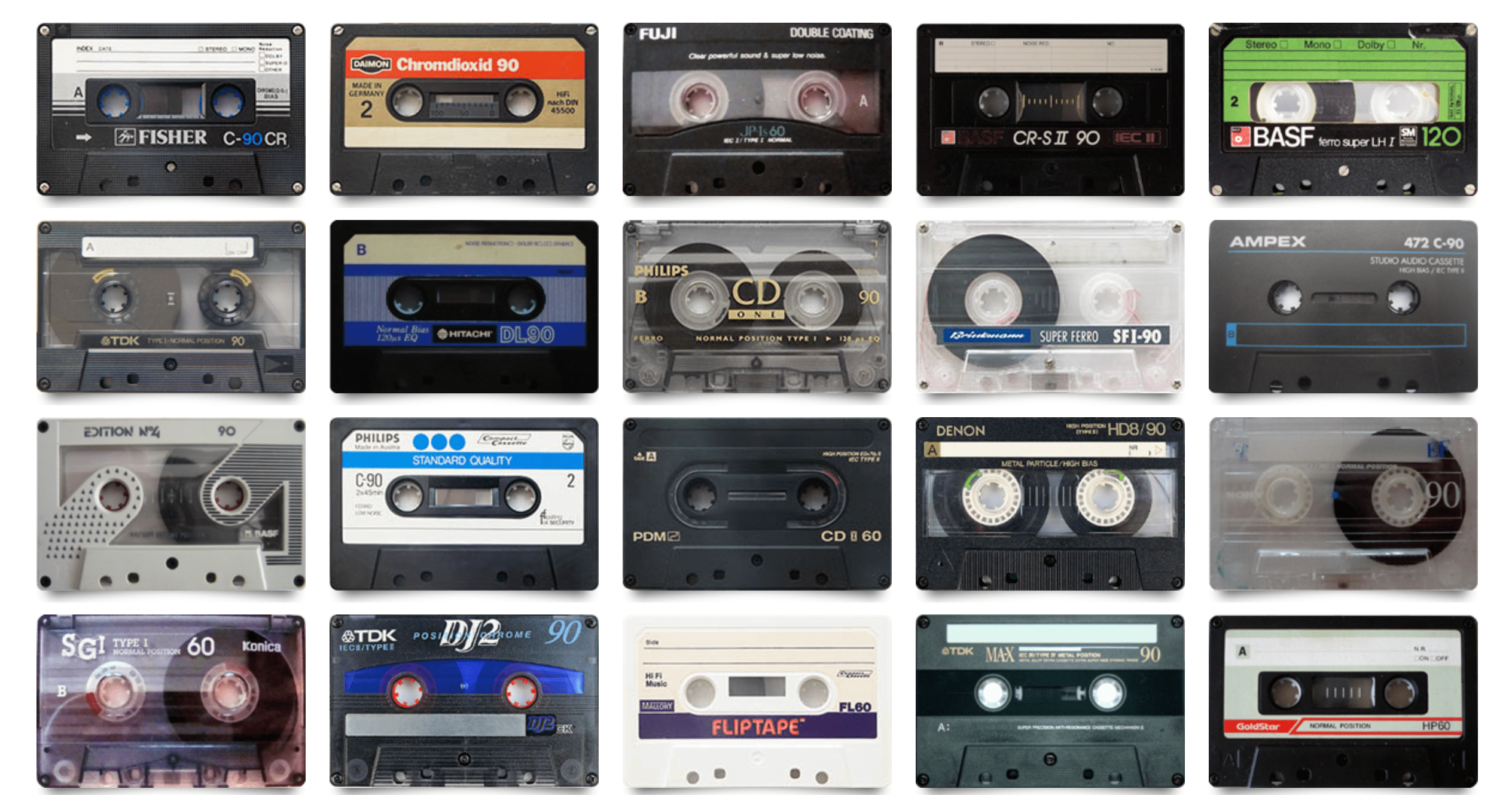  The Graphic Design Legacy of Analog Cassette Tapes