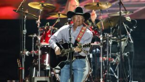 George Strait Performs at Mercedes Benz Stadium on Friday, November 5, 2021, in Atlanta