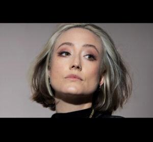 British vocalist Hayla performing live on stage during her debut U.S. tour, showcasing tracks from her dance music album