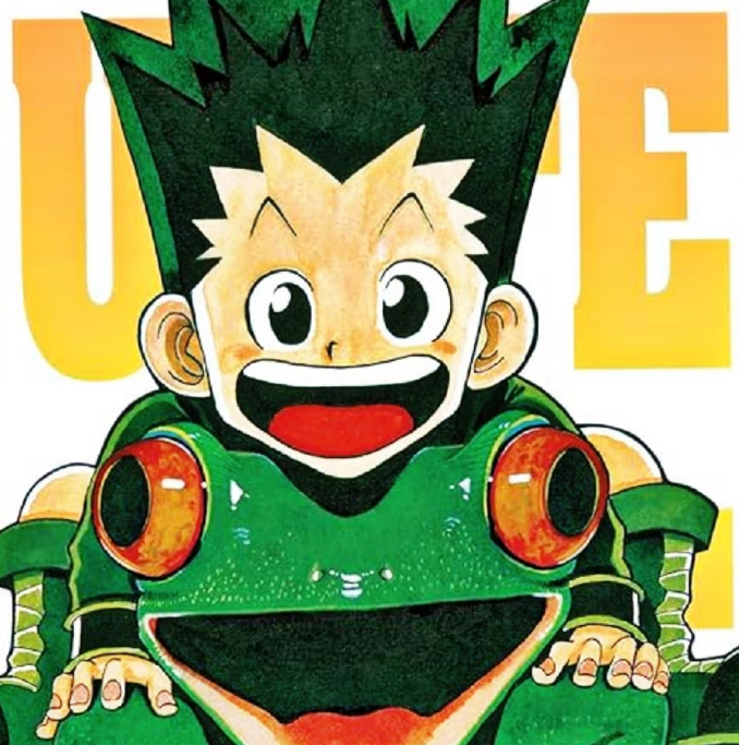 oshihiro Togashi shares a manuscript preview, hinting at the progress of new Hunter x Hunter chapters and storyline updates