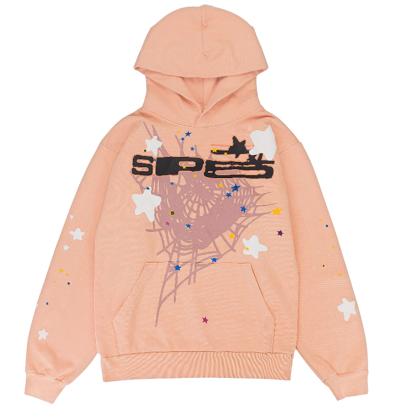 Sp5der Bellini Hoodie featuring bold graphic prints, vibrant colors, and a relaxed fit, embodying modern streetwear style