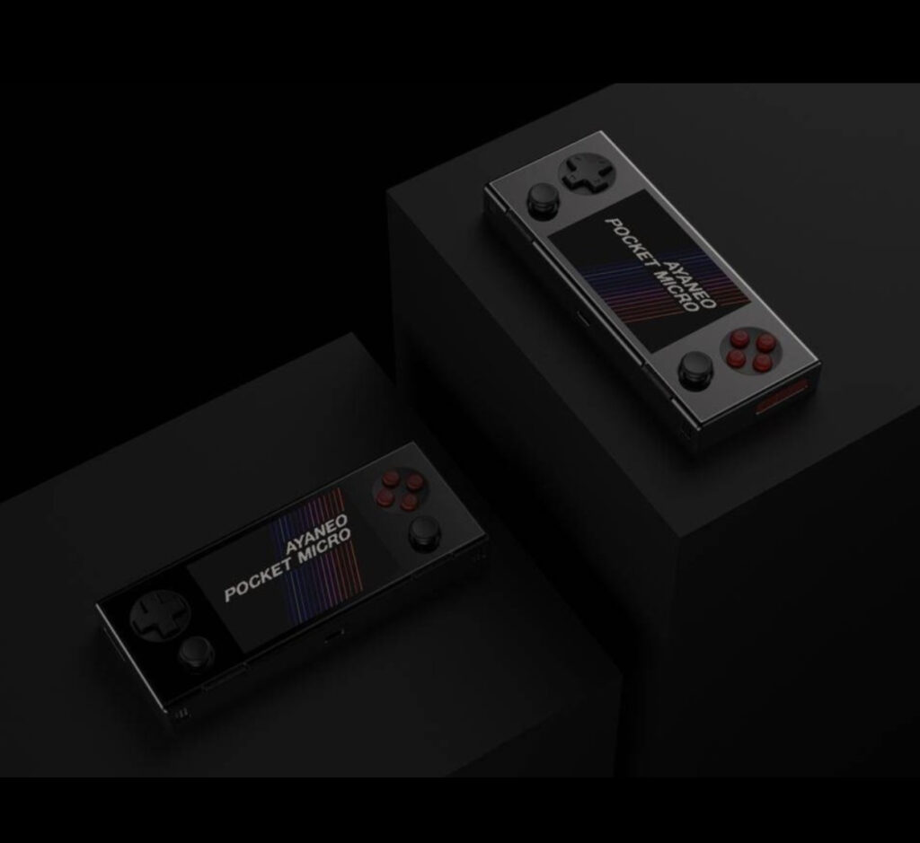 Ayaneo Pocket S and Pocket Micro handheld gaming devices, designed for AAA games, indie titles, retro gaming, and portability