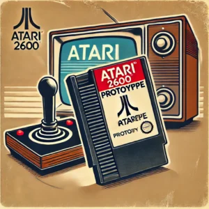 An unreleased Atari 2600 prototype game cartridge discovered after decades, offering a glimpse into retro gaming history