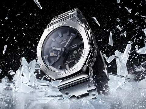 Casio GM-B2100D full-metal watch with octagonal bezel, sleek design, and upgraded features rumored for 2025 refresh