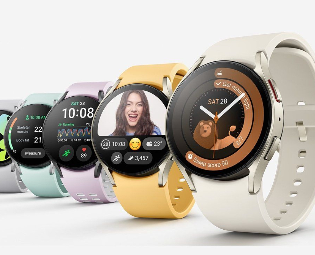 Samsung’s Micro LED smartwatch concept featuring an ultra-bright and detailed display in a sleek wearable design