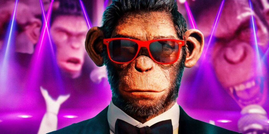 Poster for Better Man, the Robbie Williams biopic, showcasing the pop star’s journey through fame, struggles, and redemption