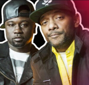 Mobb Deep performing during their Free Agents era, capturing the essence of their gritty storytelling in ‘Bang Bang’