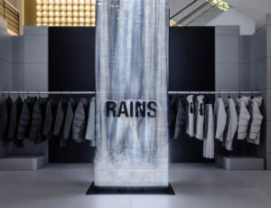 Latest updates from Rains featuring waterproof outerwear, innovative designs, and sustainable practices in fashion