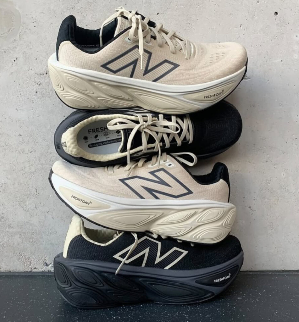 New Balance chunky dad shoe with bold design and thick cushioning, blending retro aesthetics and contemporary comfort