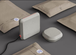 Discover PAPE, a groundbreaking sustainable electronic device by Franziska Kerber, crafted to eliminate e-waste entirely
