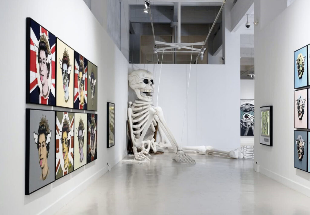 D*Face’s Wasted Youth exhibition at CAC Málaga showcasing urban art through vibrant pop culture-inspired works