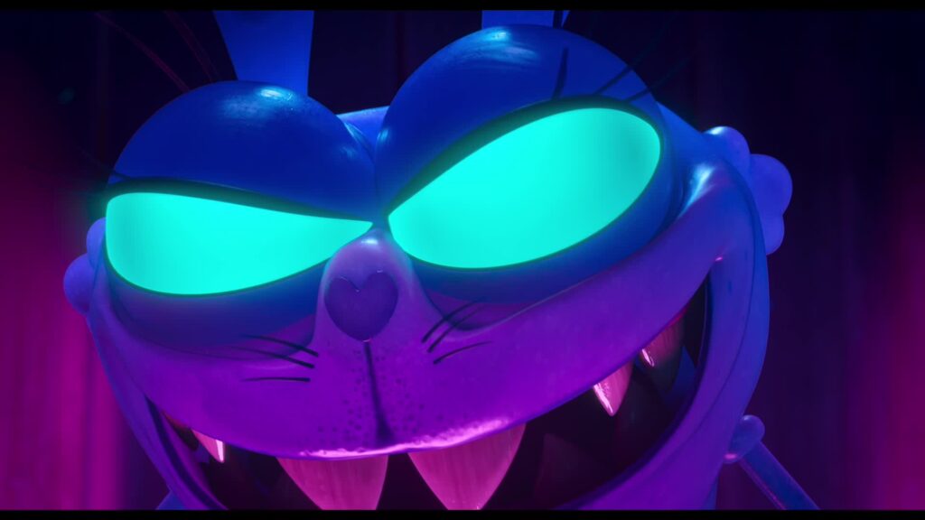 David Harbour’s character, a lion, stands amidst zombie animals in the teaser for Night of the Zoopocalypse