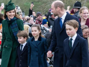 Prince William and Kate Middleton attending a public event, showing their unity and support during Kate’s health challenges