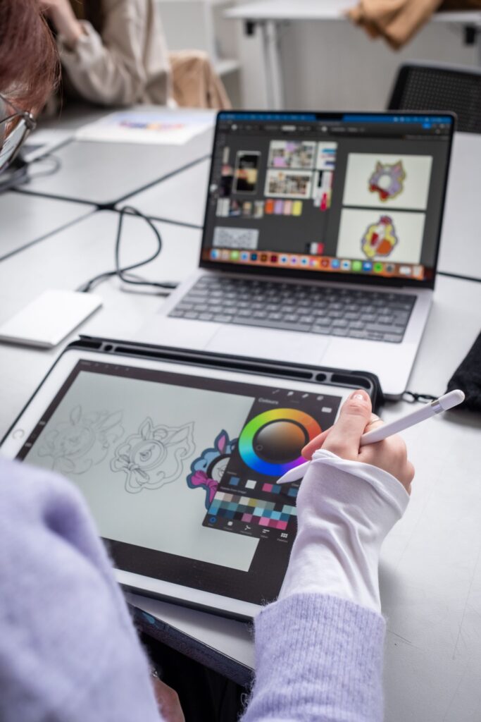Loughborough University Graphic Design students showcasing their award-winning work at the D&AD New Blood Festival 2024