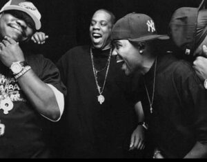 Memphis Bleek, Jay-Z, and Beanie Sigel deliver raw lyricism and street energy on the 2003 track “Murda Murda”