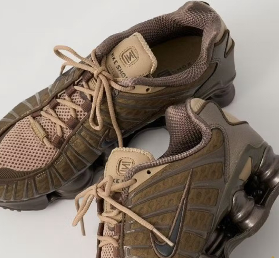 Snidel x Nike Shox TL – Luxe Earth-Toned Sneaker Connection