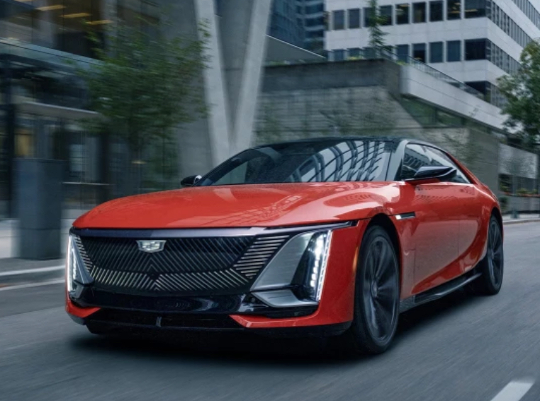 The Cadillac CELESTIQ, a handcrafted ultra-luxury electric sedan, showcasing advanced technology and bespoke design
