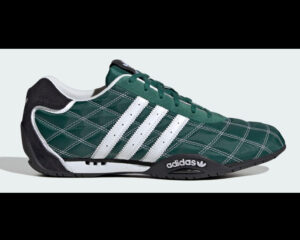 Adidas driving shoes reissue featuring a sleek, low-profile design with updated branding and motorsport-inspired details