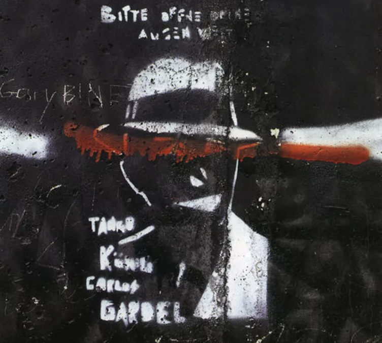 Leland Rice’s “Carols Gardel (The Tango King)” visually commemorates the Argentine tango legend’s timeless influence