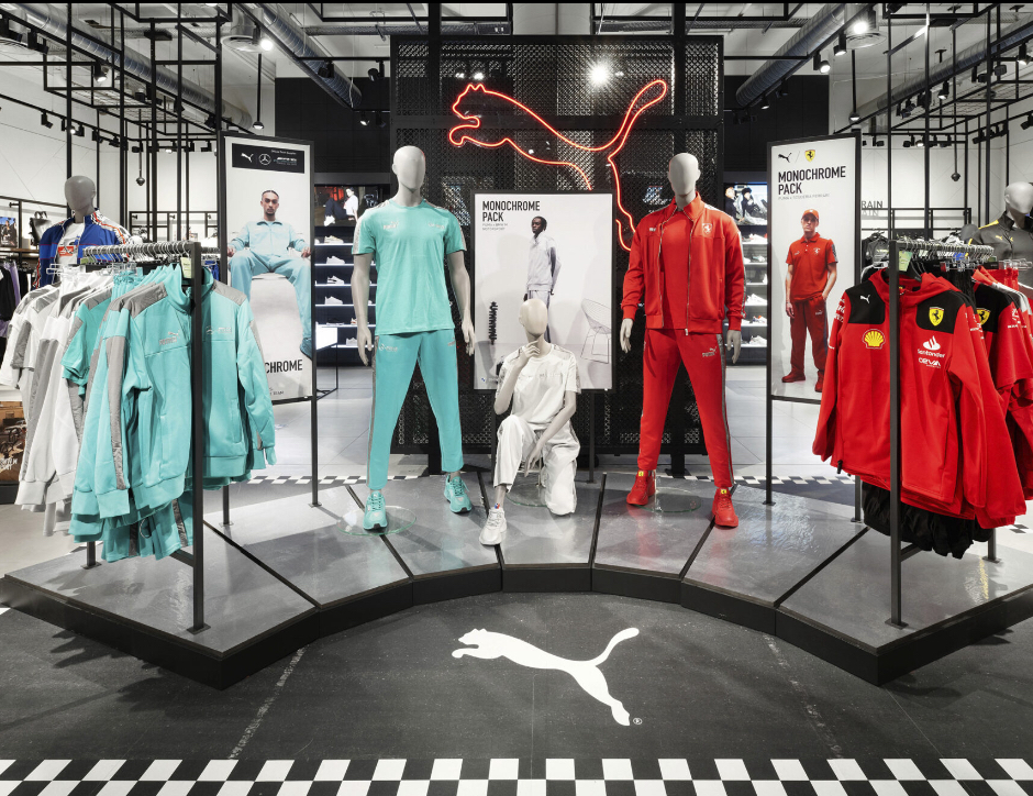PUMA’s Shanghai activation transforms the West Bund Dream Center into an immersive racing-inspired retail experience