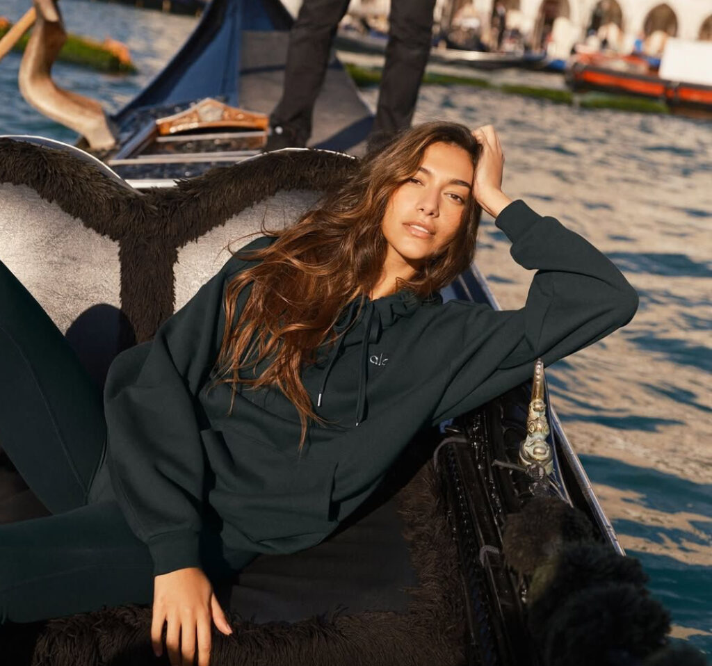 Alo Yoga flagship store opening in Seoul, showcasing the brand’s global expansion and haute activewear appeal