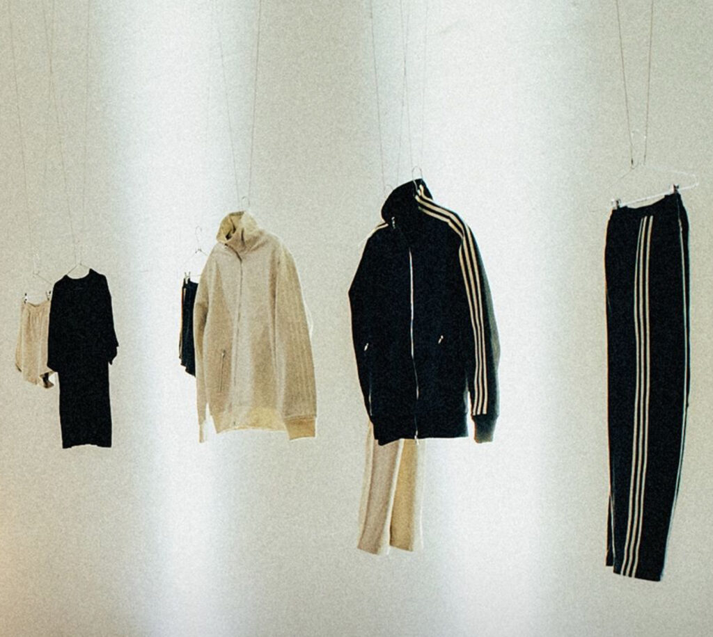 The Adidas A-Type Collection logo, highlighting the brand's fusion of luxury fashion and sportswear heritage