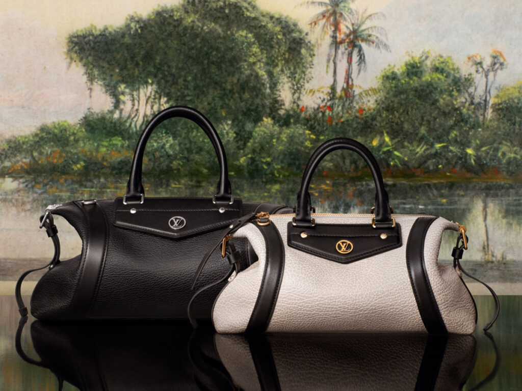 The Louis Vuitton LV Biker bag, a luxurious and edgy accessory featuring Pixel lambskin leather and distinctive design details