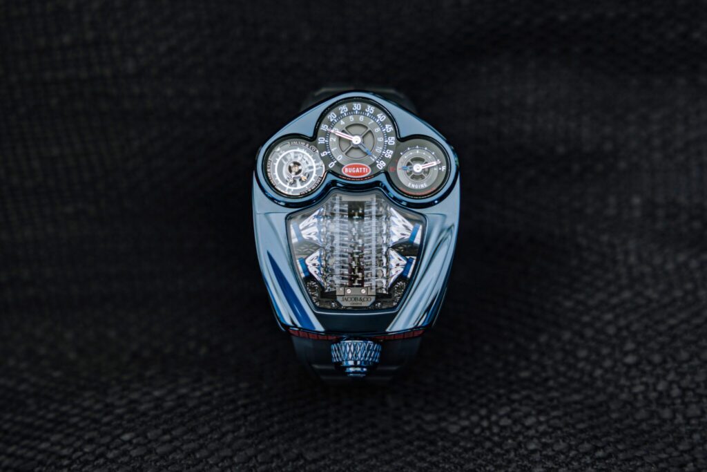 Bugatti Chiron Tourbillon, an exquisite timepiece born from the collaboration between Bugatti and Jacob & Co