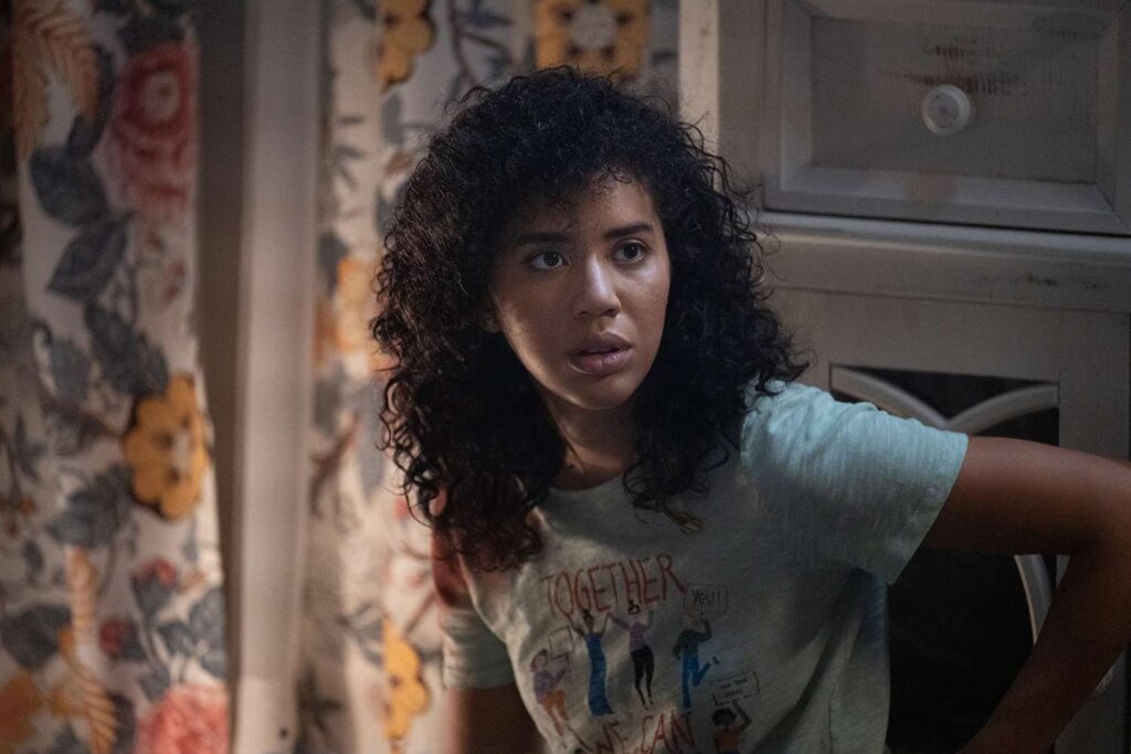 Actress Jasmin Savoy Brown speaking highly of 'Scream 7' director Kevin Williamson and their shared on-set experiences