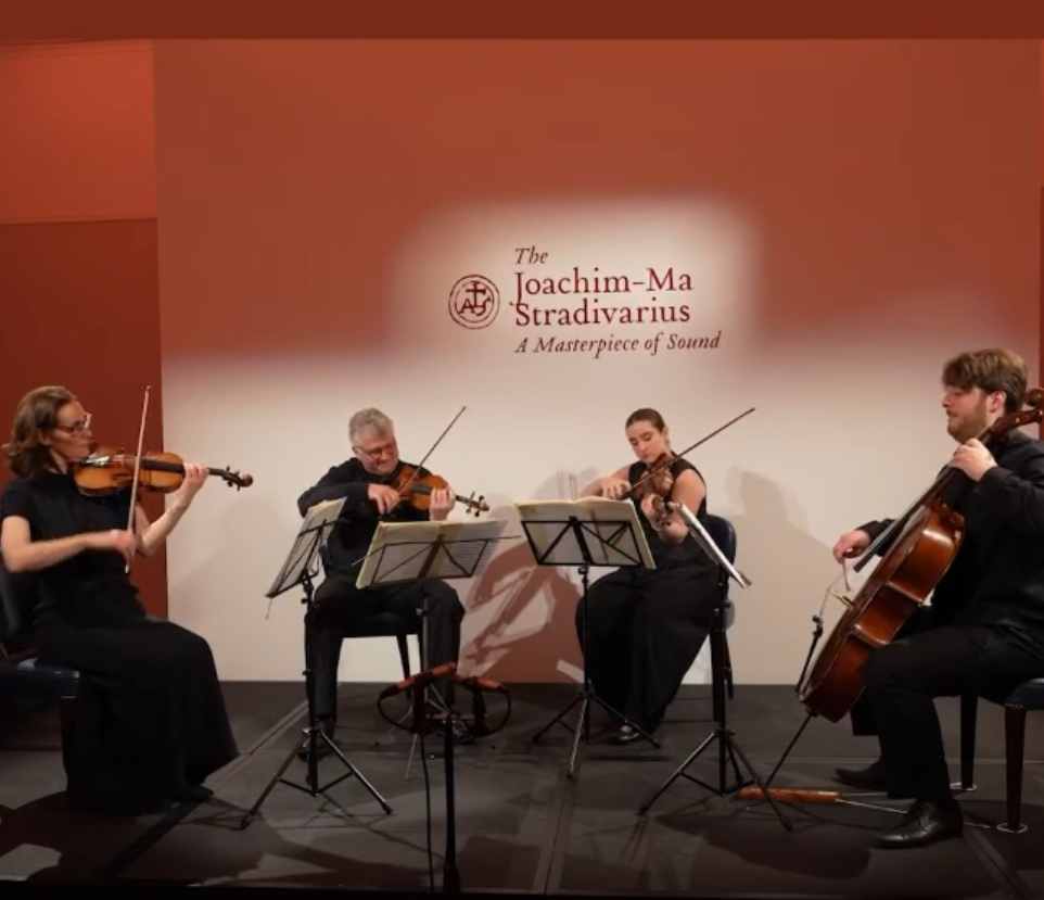 The rare and exquisite Joachim-Ma Stradivarius violin, sold at a Sotheby's auction to benefit music students through scholarships
