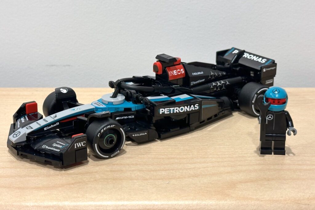 LEGO Mercedes-AMG F1 W15 Race Car Set - Build and Race Your Own Speed Champions Model