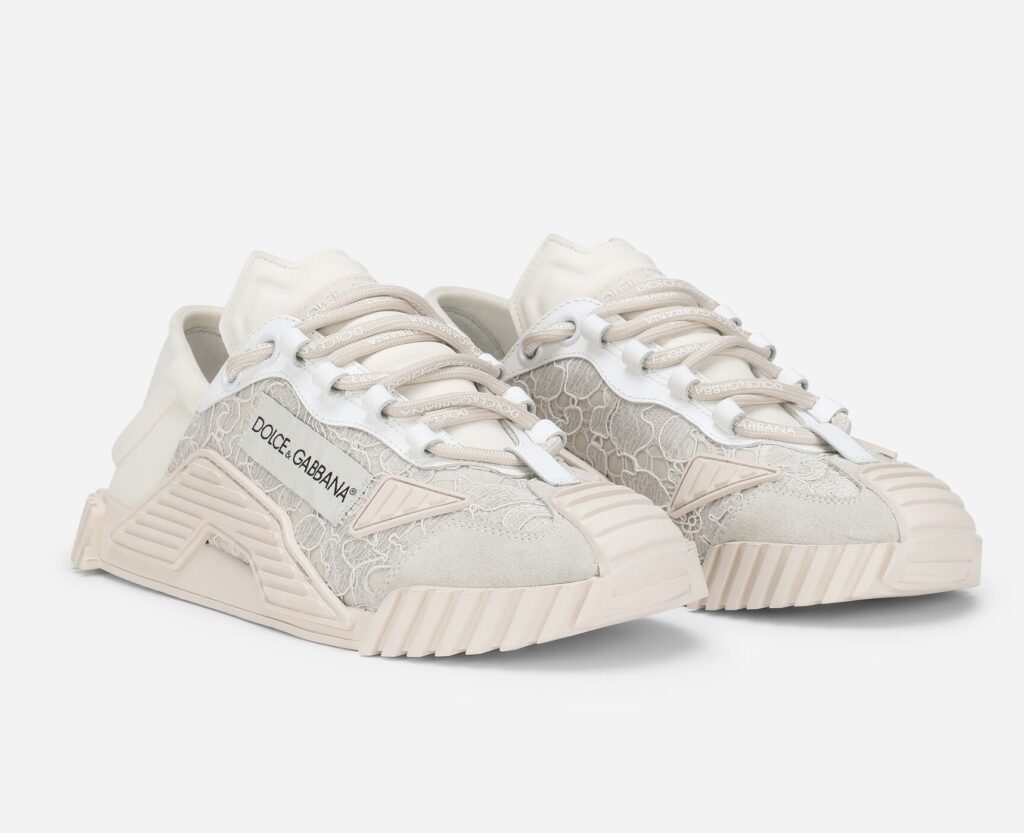 A pair of Dolce & Gabbana NS1 Low-Top Shoes showcasing a stylish design, premium materials, and a ridged rubber sole