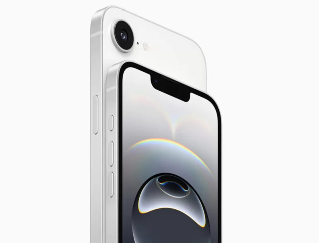 Apple’s iPhone 16e, an affordable smartphone with an A18 chip, Super Retina XDR OLED display, and a 48MP camera