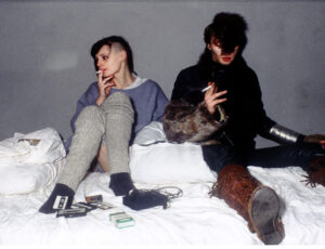 Sheet Noise, a London-based artist, musician, and curator, exploring the cultural depths of underground fashion, art, and music