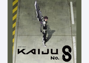A promotional image for Kaiju No. 8 Season 2, showcasing the series' intense action and dynamic characters