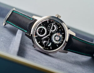 Close-up of Vacheron Constantin’s Solaria Ultra Grand Complication watch showcasing its intricate mechanical design
