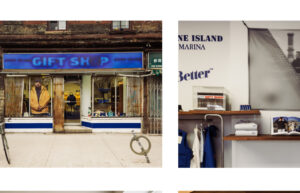 Stone Island Marina pop-up installation at Better Gift Shop in Toronto featuring nautical-inspired apparel and interior design