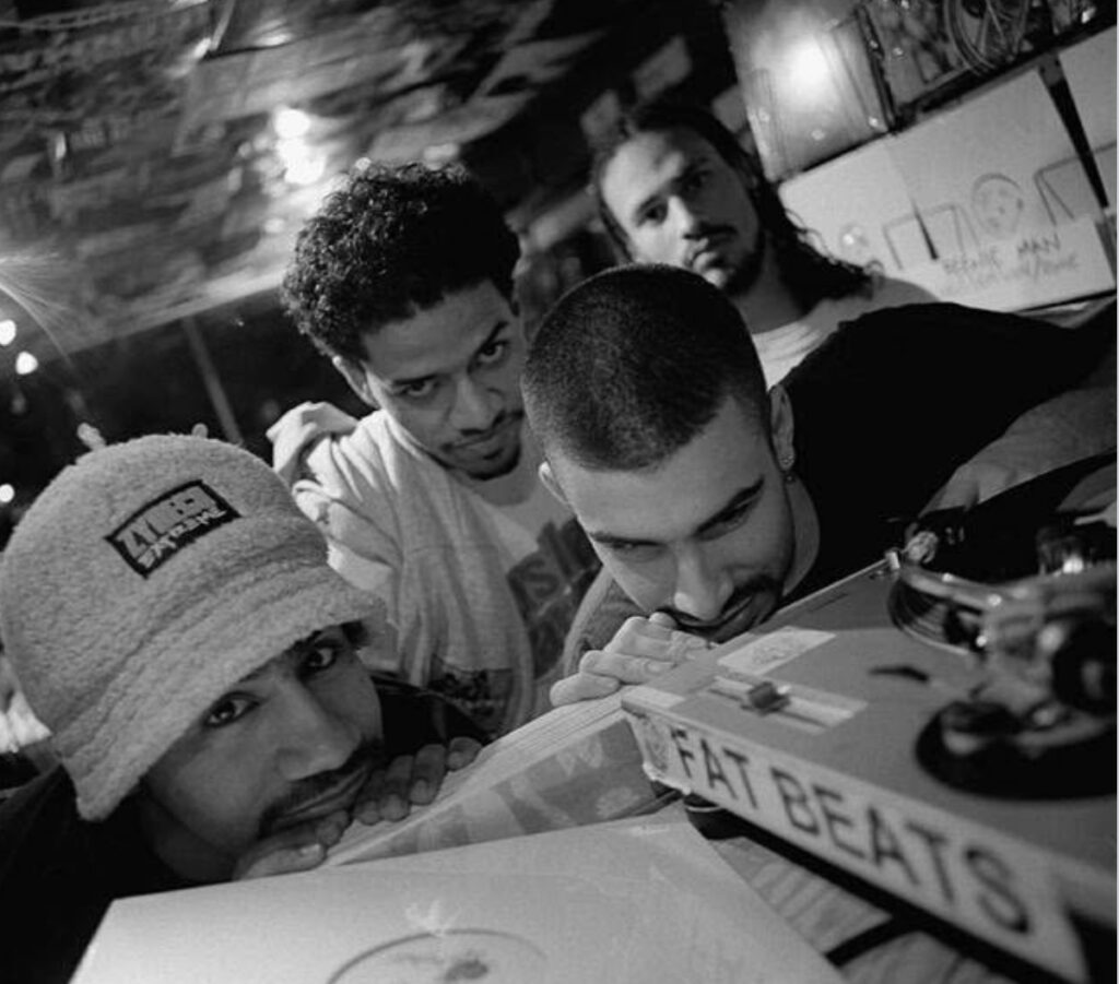 The Arsonists performing live at Hot 97 with Funkmaster Flex in 1996
