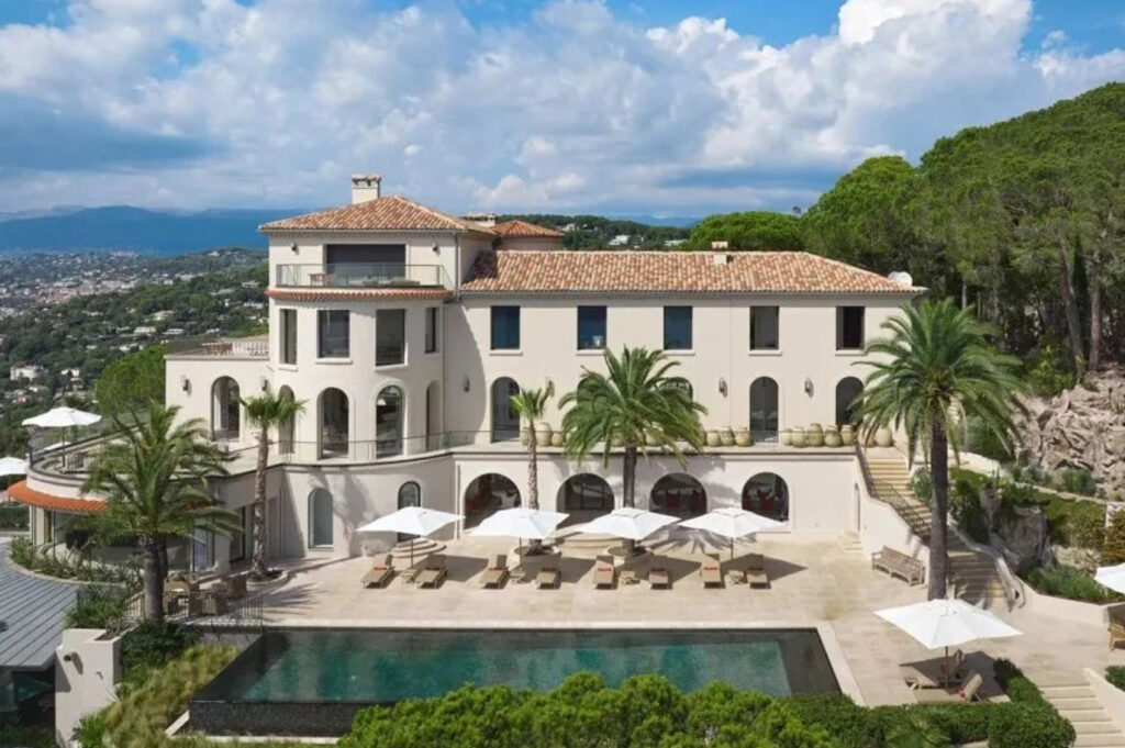 LVMH’s Cannes villa with 12 bedrooms, haute landscaping, and Mediterranean views for exclusive brand events