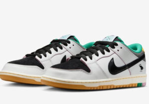 Nike SB Dunk Low Pro x CSEF shoe featuring earth-toned suede, CSEF branding, and a durable gum outsole