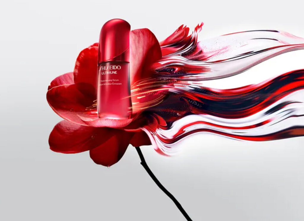 New Shiseido Ultimune Serum bottle, symbolizing innovation in skincare